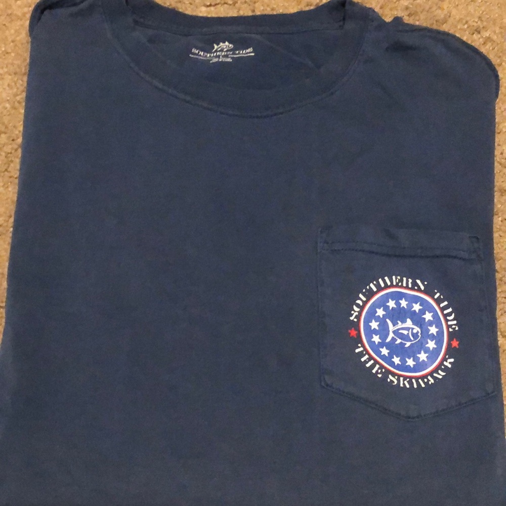 Pocket T-Shirt- Southern Tide Size: L